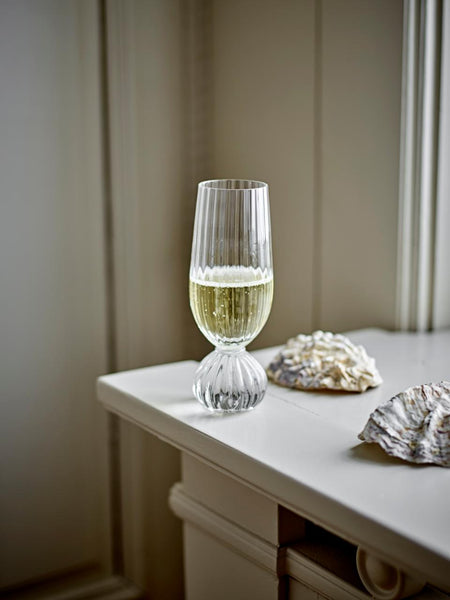 Bloomingville Taurin Champagne Glass Single