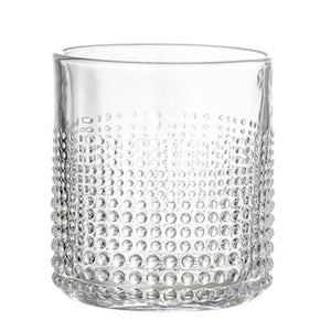 CLEAR DRINKING GLASS - SET OF 6