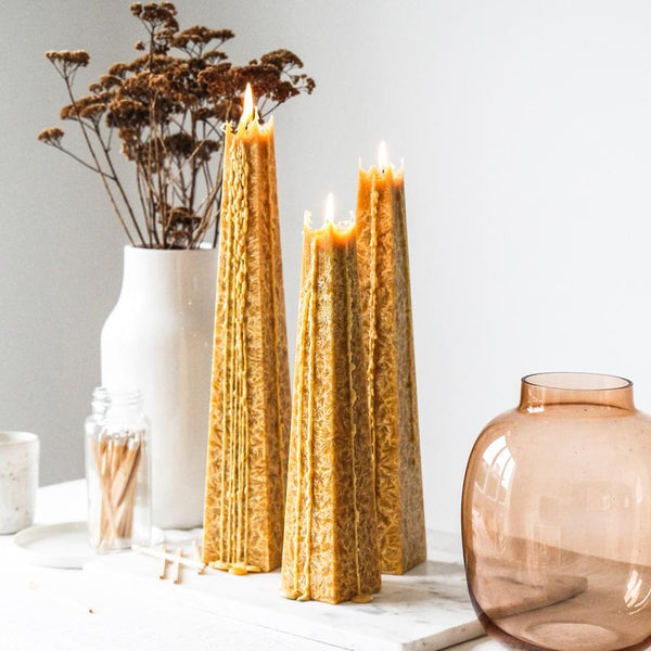 ICICLE CANDLES - GOLD