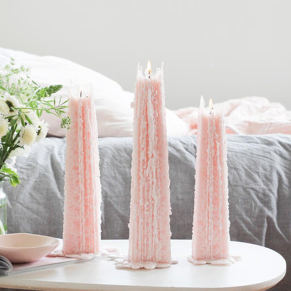 ICICLE CANDLES - BLUSH